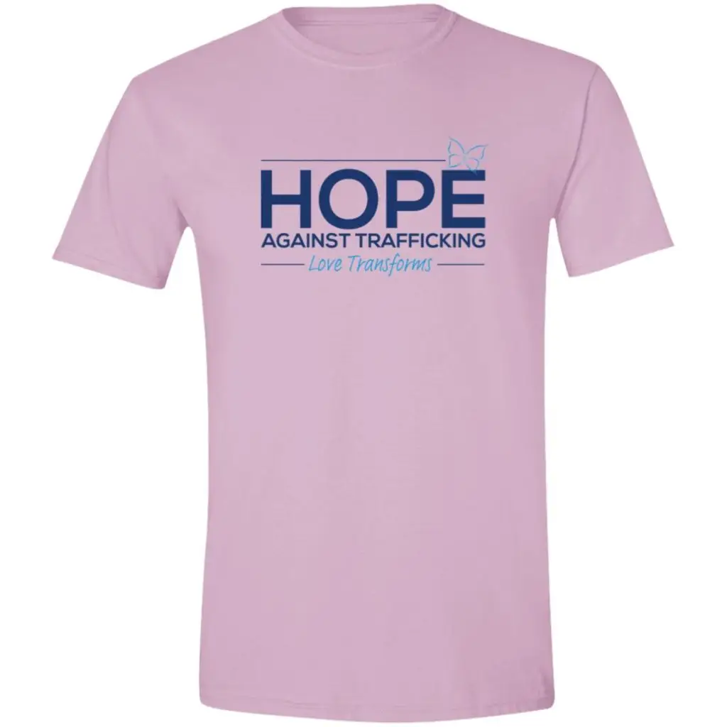 HOPE Against Trafficking human trafficking awareness T-shirt
